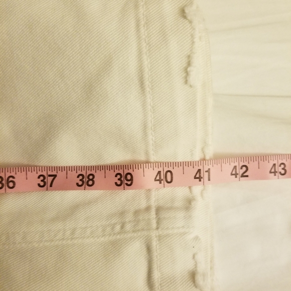 Y2K 100% Cotton Hydraulic Fit Flare Jeans - Picture 6 of 9